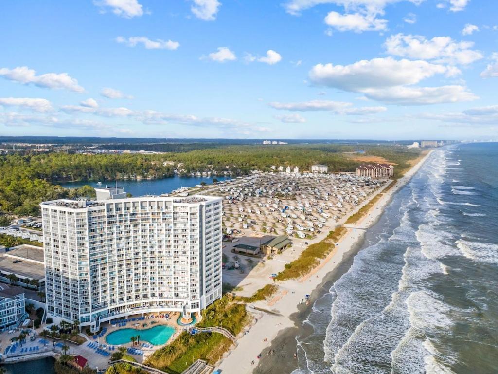 Direct Oceanfront- King Bedroom- Amazing Views/Pools/Hot Tubs/Beach Access/Golf Myrtle Beach Exteriör bild